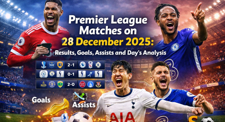Premier League Matches on 28 Dec