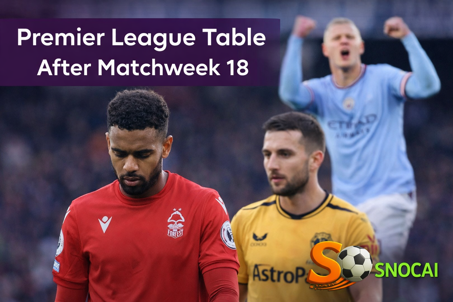 Premier League Table After Matchweek 18