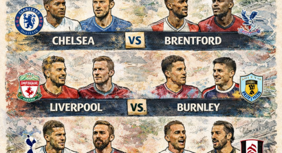 Premier League Matchweek 22