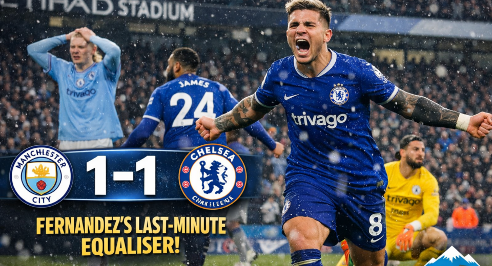 Man City 1-1 Chelsea