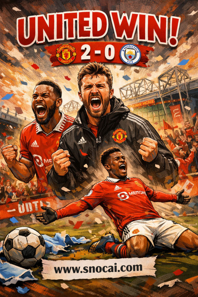 Man United 2-0 Man City