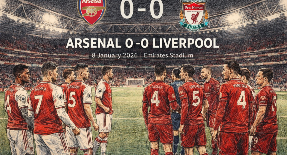 Arsenal vs Liverpool 0-0