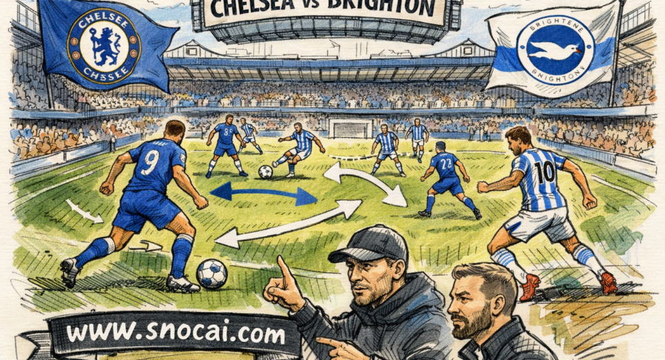 Chelsea vs Brighton: Tactical Battle at Stamford Bridge