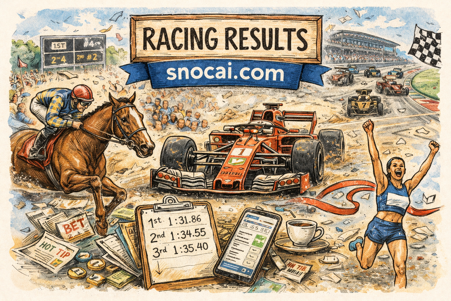 Racing Results Explained: How Fans Follow Every Finish