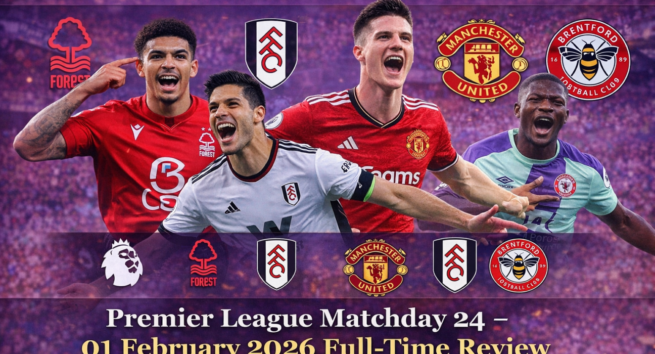 Premier League Matchday 24 full-time review results and statistics