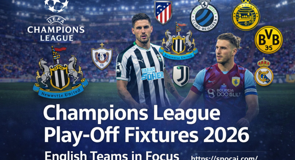 Champions League Play-Off Fixtures 2026: English Teams in Focus
