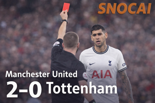 Manchester United vs Tottenham Premier League match at Old Trafford