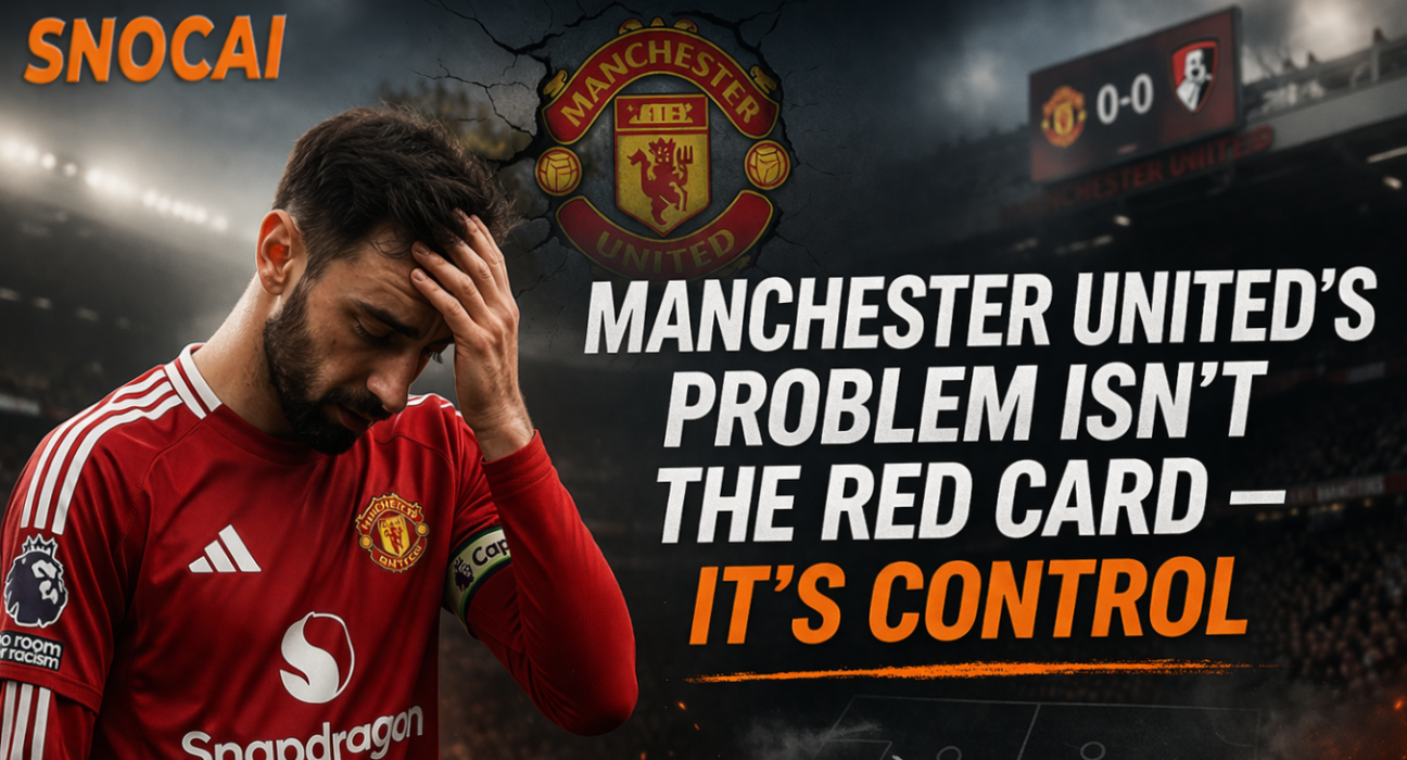 Manchester United analysis control issues Premier League match