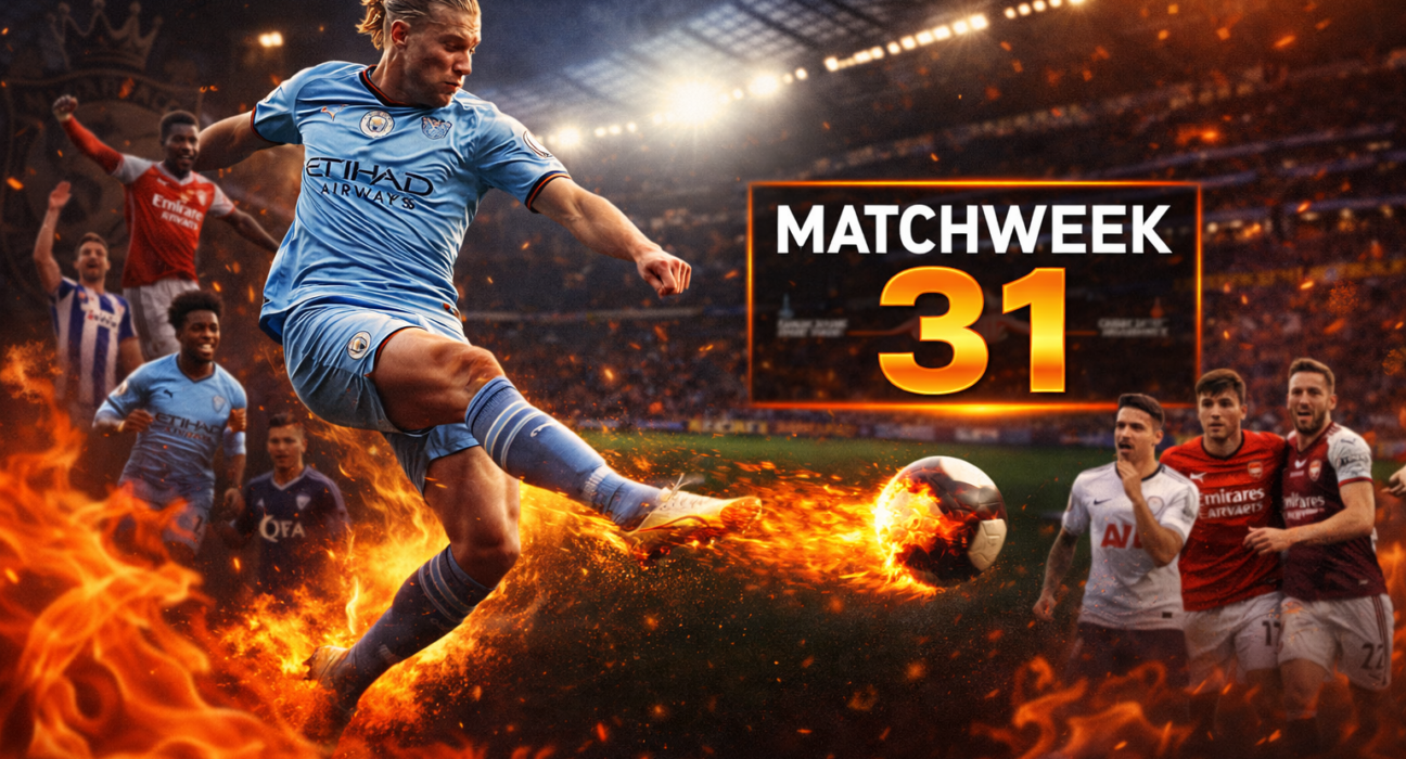 Premier League Matchweek 31 results and analysis featuring Erling Haaland and key fixtures