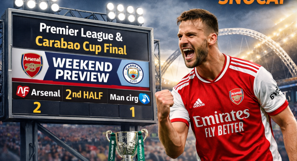 Premier League weekend preview featuring Arsenal and Manchester City